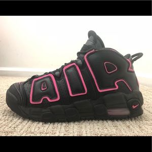 Nike air more Uptempo GS pink blast sz 6.5y